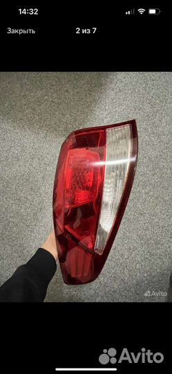 Задние стопари на Kia Rio