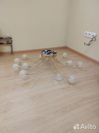 Люстра потолочная бу