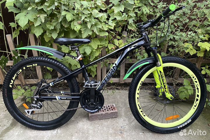 Скоростной алюминиевый велосипед stern 24