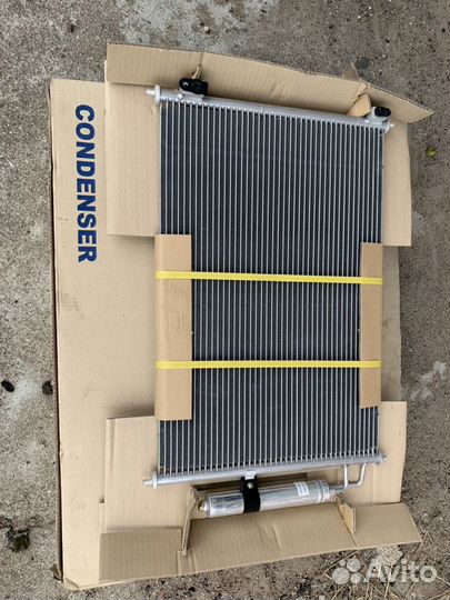 Nisssan xtrail 2008 радиатор кондиционера