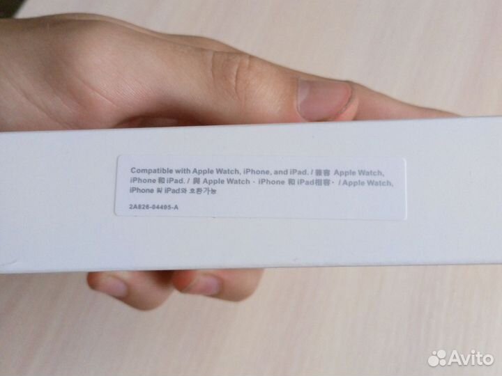 Зарядка на iPhone 2 в 1 блок + кабель