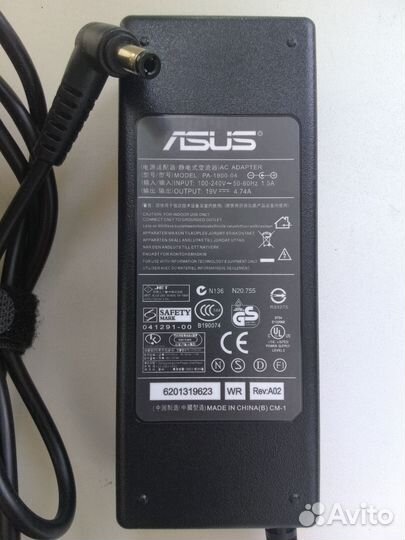 Блок питания Asus 19v 4.74a (5,5 x 2,5)