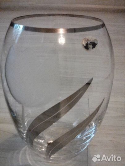 Комплект из ваз для цветов и фруктов,Богемия