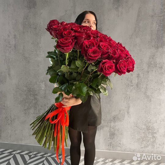 Метровые розы