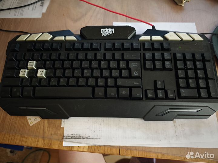 Клавиатура с подсветкой Defender doom keeper