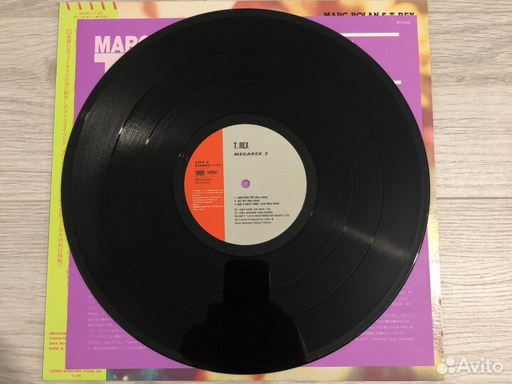 Виниловые пластинки T.REX Megarex Marc Bolan