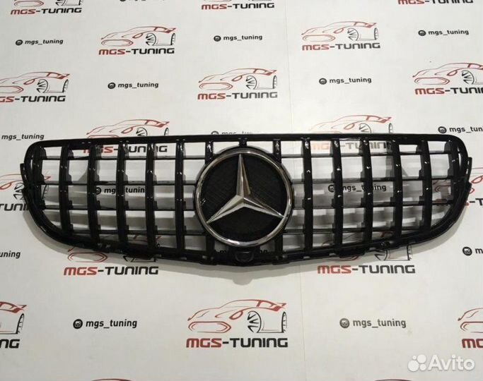Решетка Mercedes GLC X253 GT Black