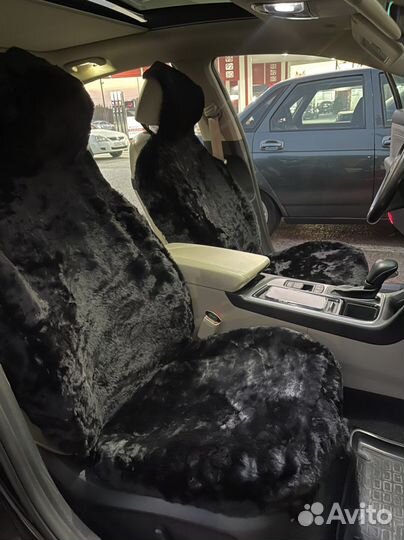 Меховые накидки из овчины на сидения