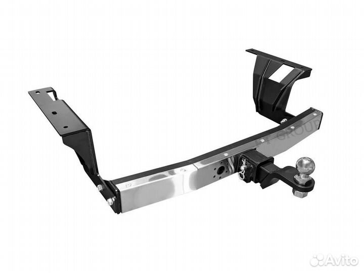 Фаркоп съемный квадрат с нержнакладкой Honda CR-V