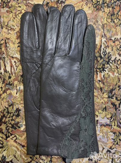 Перчатки, натуральная кожа
