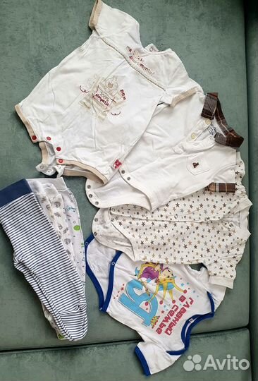 Вещи пакетом для мальчика 56 - 68