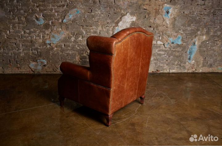 Кресло grandee quilted leather with buttons