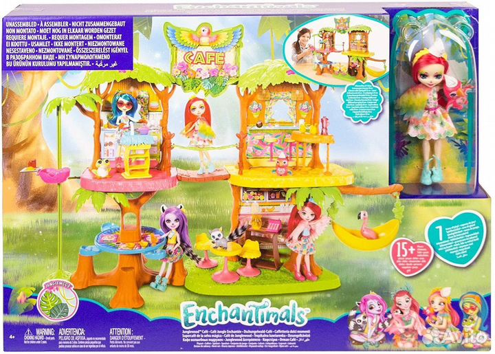 Куклы enchantimals с питомцами