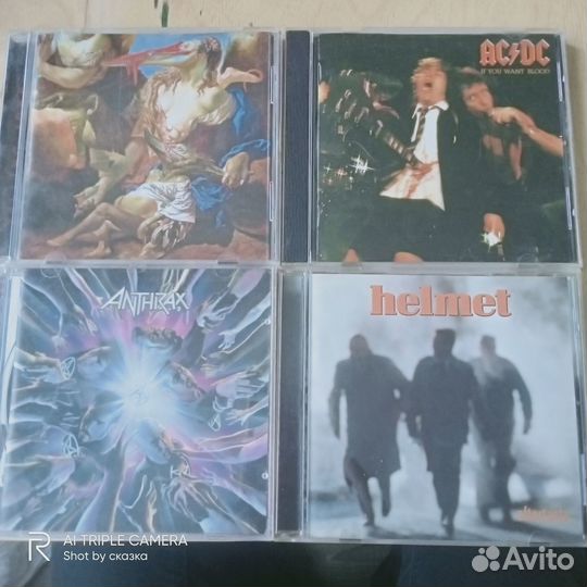 Anthrax, Killing Joke,Ac/Dc, Helmet. CD