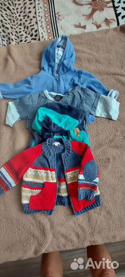 Одежда детская на мальчика 3-6 месяцев пакетом