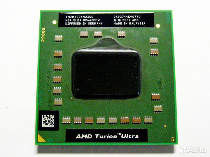 Процессоры для ноутбуков