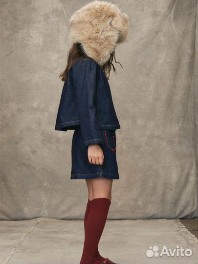 Шапка ушанка детская 56 см