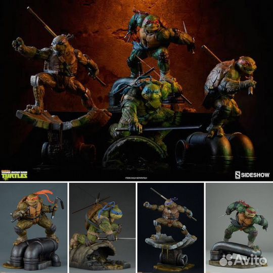 Черепашки ниндзя sideshow tmnt