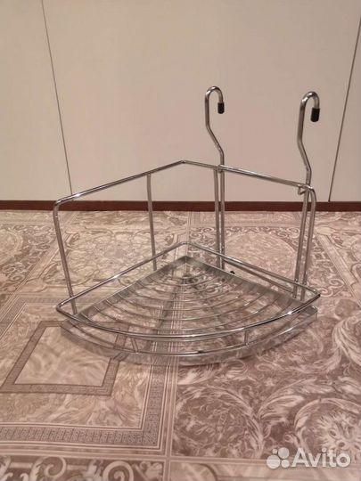 Полка угловая для рейлинга