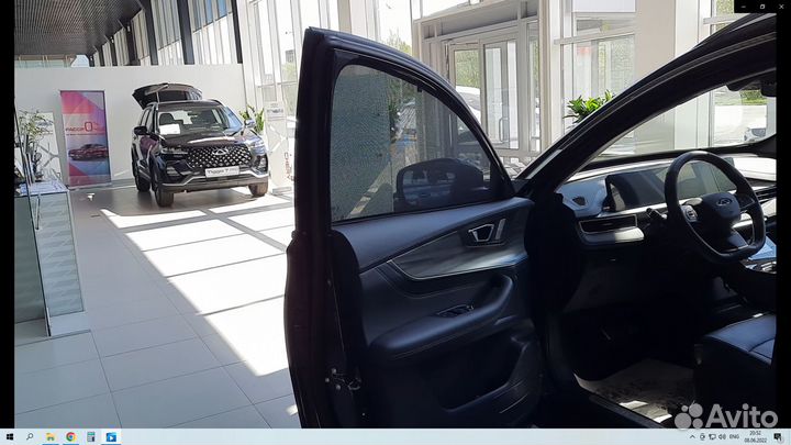 Каркасные шторки на Chery Tiggo 8