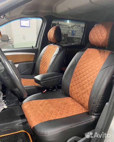 Чехлы из экокожи Hyundai Grand Starex от Автопилот