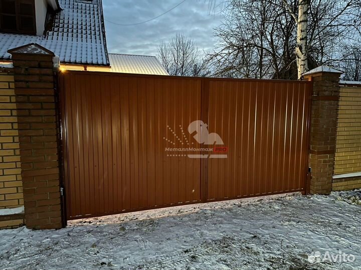 Откатные ворота от производителя. С гарантией