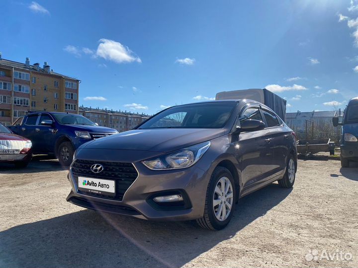 Hyundai Solaris 1.6 МТ, 2018, 89 300 км