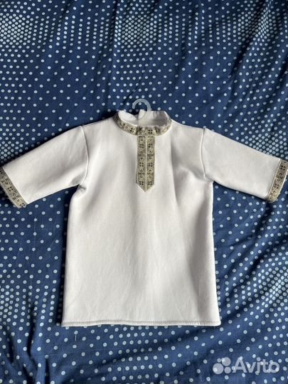 Рубашка крестильная теплая