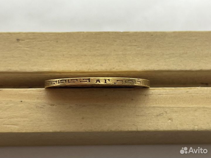 Золотая монета 5 рублей Николай 2 1898 год аг