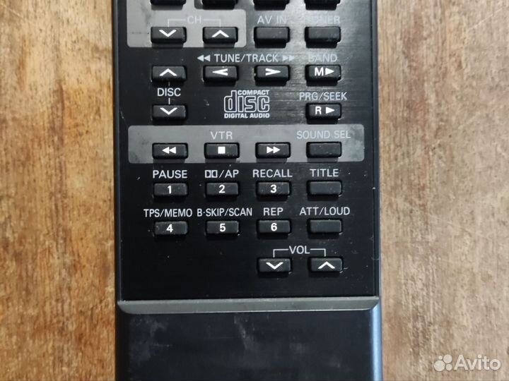 Пульт panasonic car audio yefx9991036 (CA-RC7D)