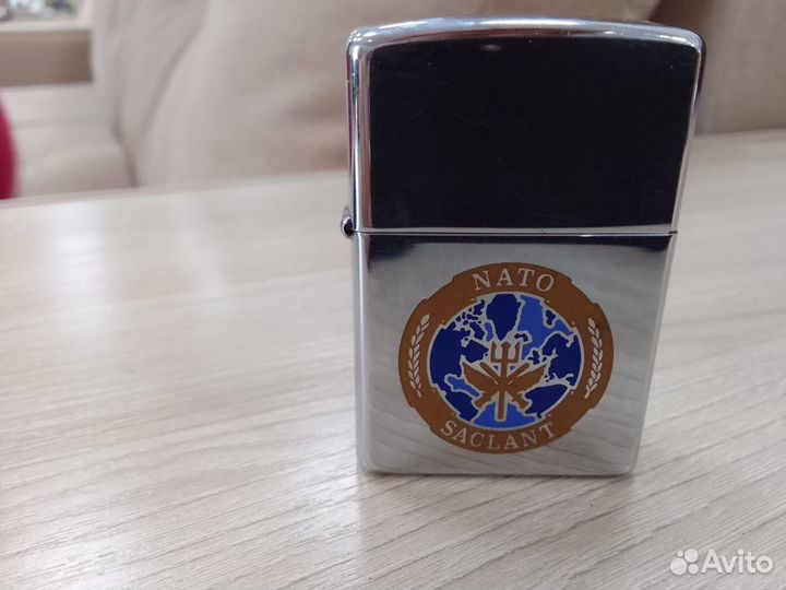 Зажигалка Бензиновая Zippo nato оригинал 1997г