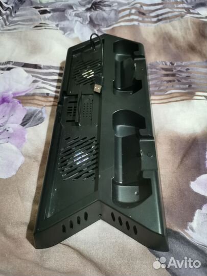 Вертикальная подставка с охлаждением на ps4