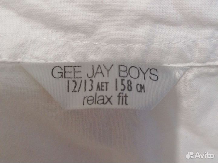 2 Рубашки хлопок на рост 158