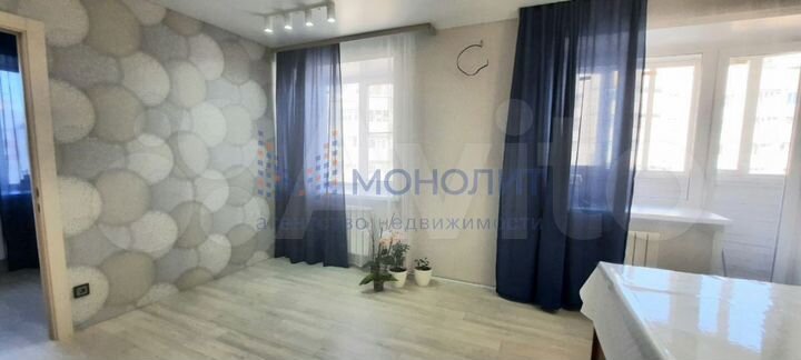 2-к. квартира, 53,4 м², 7/9 эт.