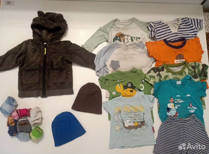 Детские вещи пакетом 6-12 месяцев