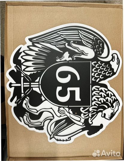 Адресная табличка металлическая