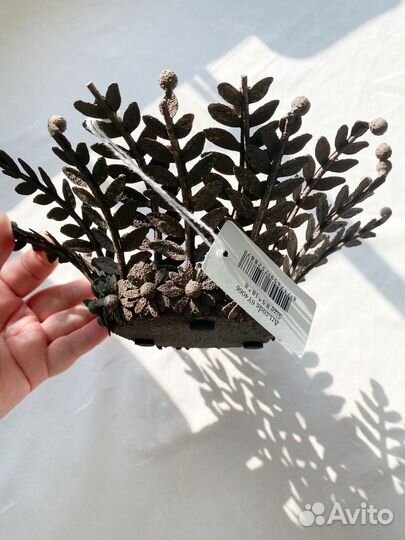 Подсвечник clayre&eef 18*8 cm