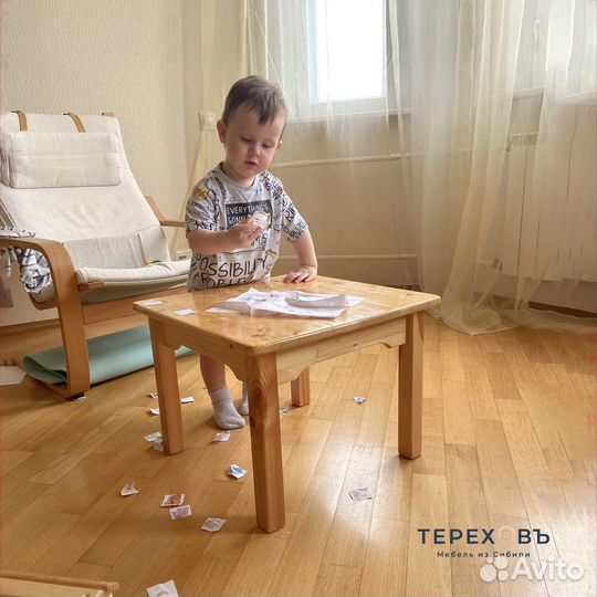 Детский стол и стул (новые)