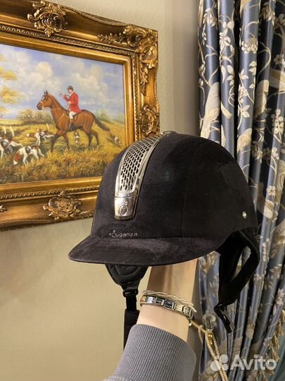 Шлем для конного спорта. Fouganza