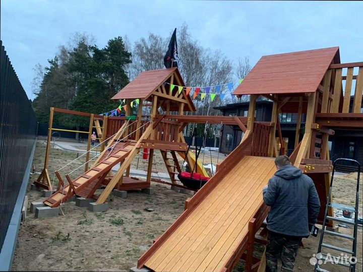 Детский игровой комплекс Lux 1 доставка и сборка