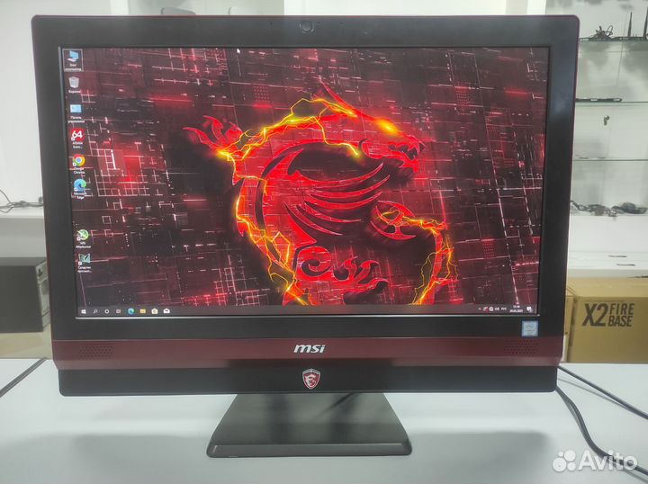 Моноблок MSI 24 6QE-050RU разбор