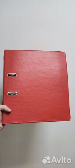 Папки б/у на кольцах