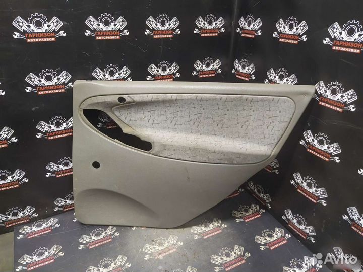 Обшивка двери задняя правая лада 1118 калина