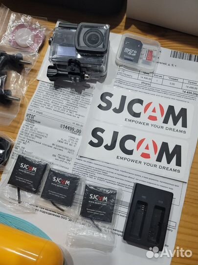 Экшн камера sjcam sj8 pro + 128gb