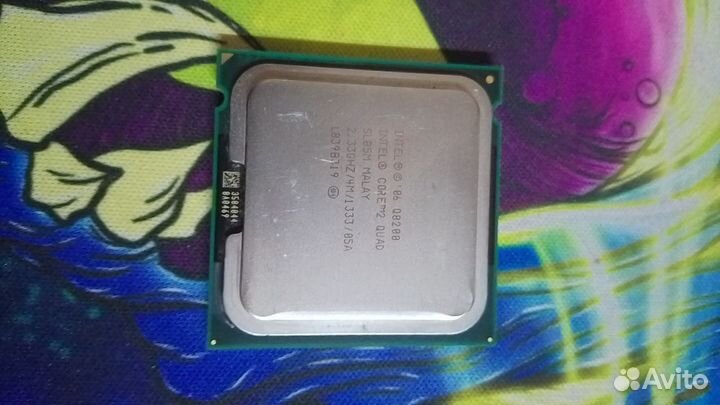 Intel core 2 quad Q8200 4 ядра 4 потока 2.33GHZ