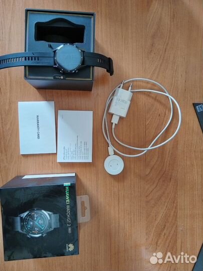 Смарт часы huawei watch gt 2 black