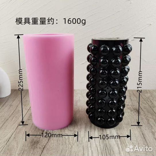 Силиконовая форма ваза