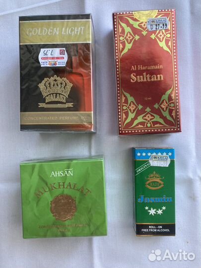 Новые Концентрированные масляные восточные духи