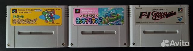 Картриджи Super Famicom