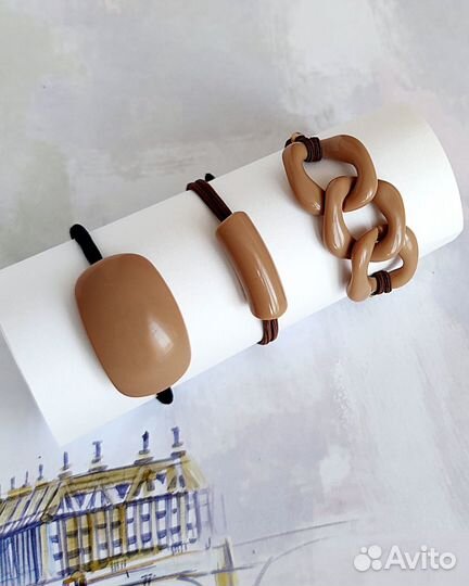 Набор резинок для волос, 9 штук